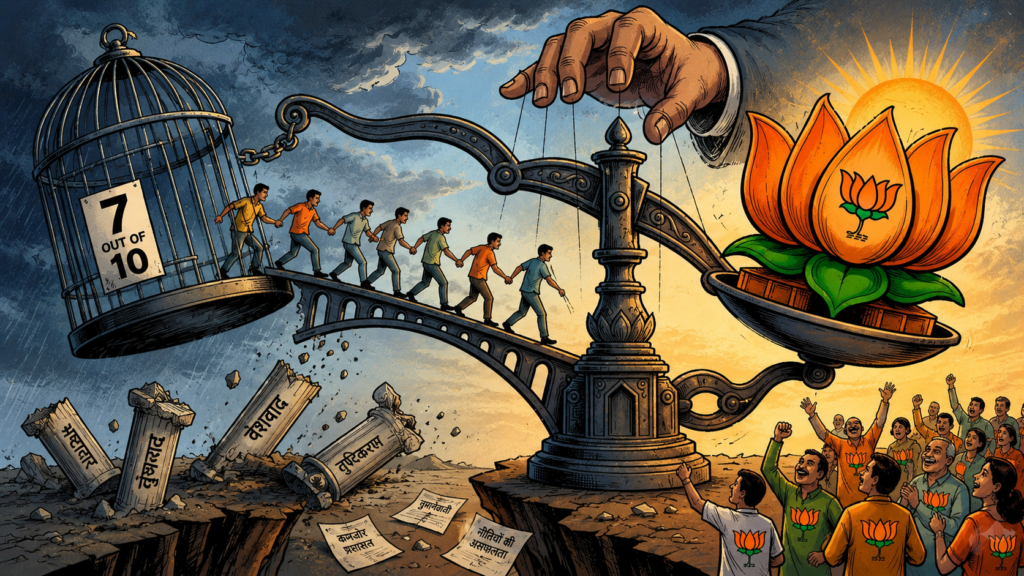 देश धंसेगा सबके यत्नों से . . .    